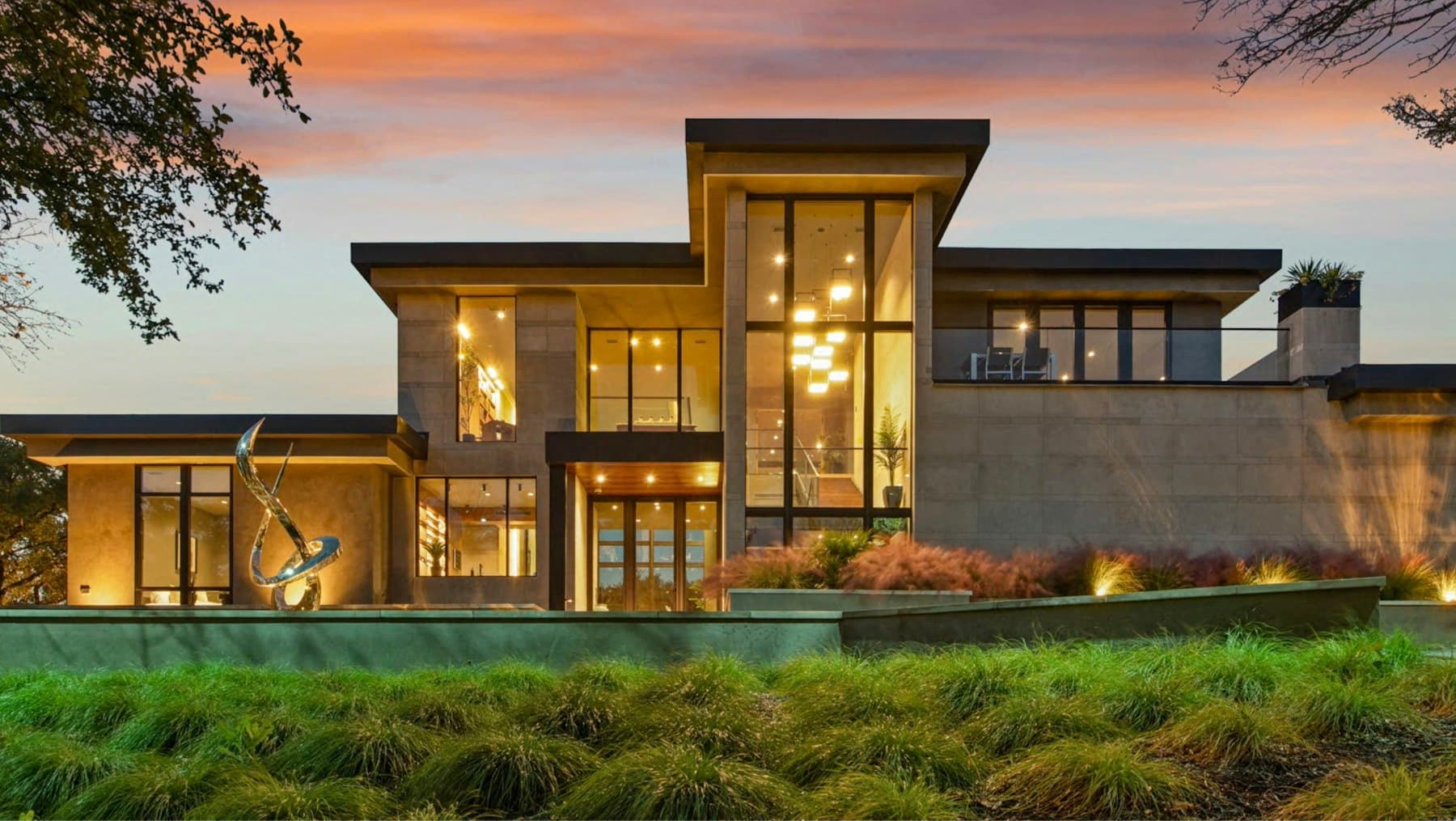 Modern home exterior